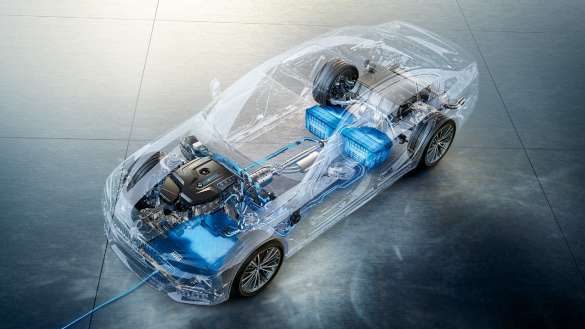 BMW 5er Touring Plug-In Hybrid Energiemanagement